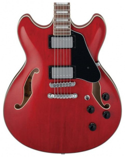Полуакустическая гитара Ibanez  AS73 TCD Transparent Cherry Red Шестиструнная
