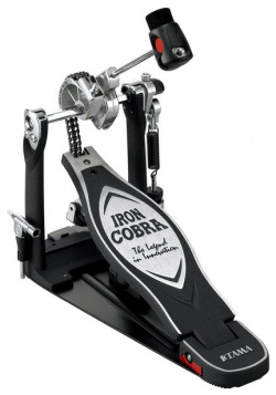 Педаль для бас барабана TAMA  HP900PN Iron Cobra Drum Pedal w/case Одиночная