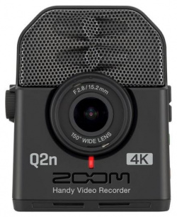 Портативный рекордер Zoom  Q2n 4K Ручной видеорекордер для музыканта и стрима