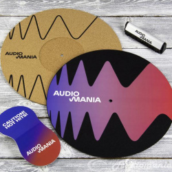 Подарочный набор с виниловой пластинкой Audiomania  аксессуарами ДЛЯ АУДИОФИЛА саундтреком к фильму Криминальное чтиво