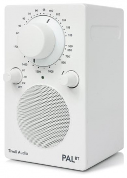 Радиоприёмник Tivoli  PAL BT White Портативный AM/FM приемник с Bluetooth