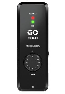 Мобильный аудиоинтерфейс TC Helicon  GO Solo