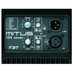 Профессиональная активная акустика FBT  MITUS 115A