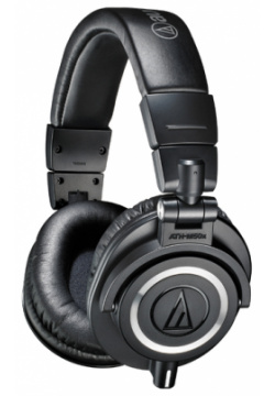 Охватывающие наушники Audio Technica  ATH M50x Black