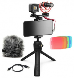 Микрофон для смартфонов RODE  Vlogger Kit Universal Электретный конденсаторный