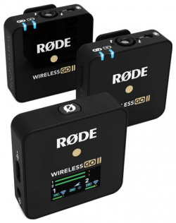 Радиосистема RODE  для видеосъёмок Wireless GO II Ультракомпактная беспроводная