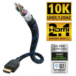 Кабель HDMI Inakustik  Premium 2 1 5 m 10K UHD 120Hz HDR10+ HDCP