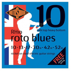 Струны для электрогитары Rotosound  RH10 Roto Blues
