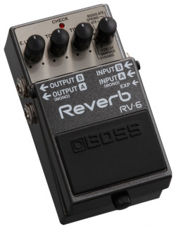 Педаль эффектов BOSS  RV 6 Ревербератор для гитаристов