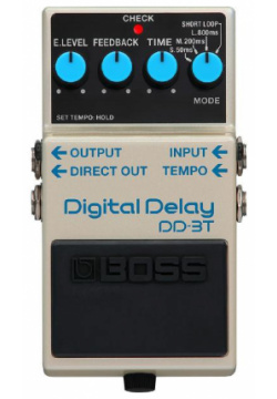 Педаль эффектов BOSS  DD 3T эффекта цифрового дилея для электрогитары
