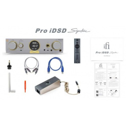 Стационарный усилитель для наушников iFi audio  Pro IDSD Signature Silver