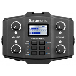 Микрофон для видеосъёмок Saramonic  Накамерный микшер SmartMixer 4C