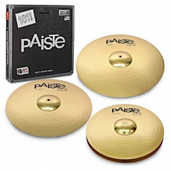 Набор барабанных тарелок Paiste  101 Brass Universal Set (14 /16 /20 ) Комплект