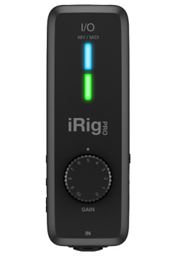 Мобильный аудиоинтерфейс IK Multimedia  iRig Pro I/O