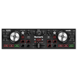 DJ контроллер Numark  DJ2GO2 Touch – сверхпортативный двухканальный