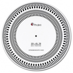 Товар (аксессуар для виниловых проигрывателей) Pro Ject  Стробоскопический диск Strobe it