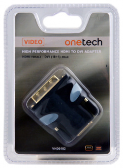 Переходник Onetech  VHD0102 HDMI DVI D