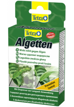 Tetra Algetten профилактическое средство против водорослей (12 таб ) 