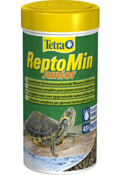 Tetra ReptoMin Junior корм для молодых водных черепах (250 мл ) 