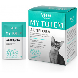 VEDA My Totem Actiflora синбиотический комплекс для кошек (1 шт ) 