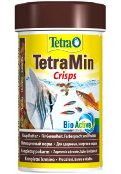 TetraMin Pro Crisps (чипсы) для любых видов тропических рыб (250 мл ) TETRA 
