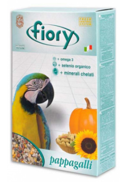 Fiory Pappagallini корм для крупных попугаев (Злаковое ассорти  700 г )