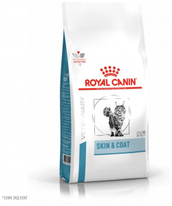 Royal Canin Skin & Coat корм для кастрированных котов и кошек (Курица  400 гр ) Veterinary Diet