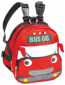 Triol рюкзак шлейка Mini Dogs для собак мелких пород "Автобус" (M) 