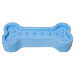 HOMEPET Foam Puppy игрушка для собак косточка (13 х 6 см  Голубая)