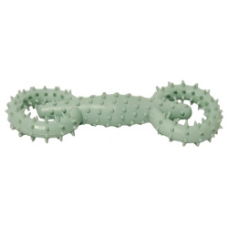 HOMEPET Dental игрушка для собак гантель (16 х 5 8 см  Фисташковая)