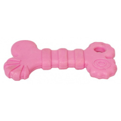 HOMEPET Foam Puppy игрушка для собак косточка плоская (10 5 см  Розовая)