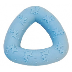 HOMEPET Foam Puppy игрушка для собак треугольник (7 см  Голубой)