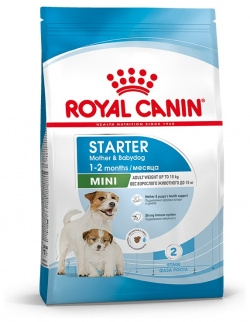 Royal Canin Mini Starter для щенков до 2 месяцев  беременных и кормящих сук (Курица 1 кг )