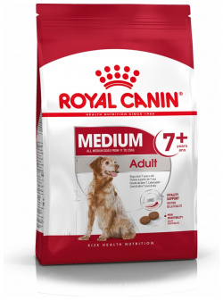 Royal Canin Medium Adult 7+ для собак старше 7 лет средних пород (Курица  4 кг )