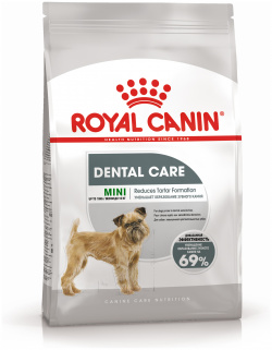 Royal Canin Mini Dental Care корм для собак мелких пород с повышенной чувствительностью зубов (Курица  1 кг )