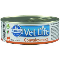 Vet Life Cat Convalescence консервы для кошек в период восстановления (Курица  85 г ) Farmina