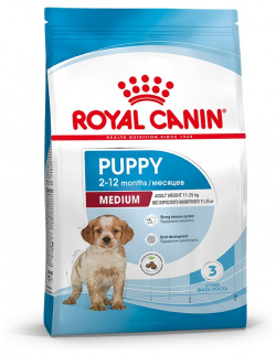 Royal Canin Medium Puppy для щенков средних пород (Курица  14 кг )