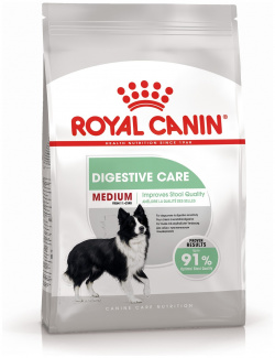 Royal Canin Medium Digestive Care для собак средних пород с чувствительной пищеварительной системой (Курица  3 кг )