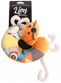 Lion игрушка "Кот рогалик" для собак (23 см ) 