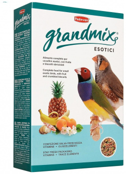 Padovan Grandmix Esotici корм для экзотических птиц (Злаковое ассорти  400 гр )