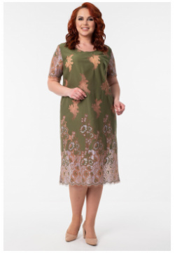 Платье Wisell 469476 Роскошное полуприлегающего силуэта из текстильного