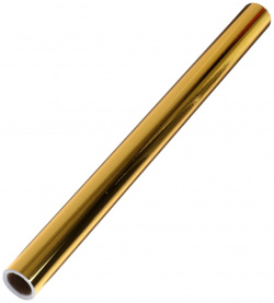 Пленка самоклеящаяся  металлизированная золотая 0 45 х 3 м 30 мкм Calligrata 531383