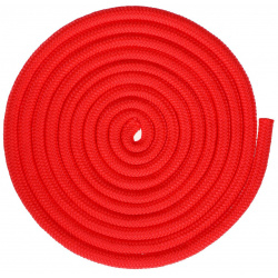 Скакалка для художественной гимнастики утяжеленная grace dance  3 м цвет красный 532124