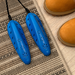 Сушилка для обуви luazon lso 13  17 см 12 вт индикатор синяя Home 658176