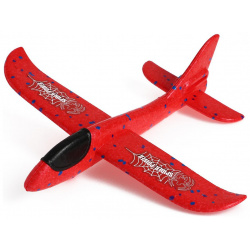 Самолет spider power  красный Funny toys 811859