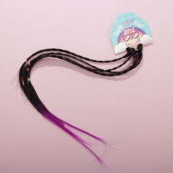 Резинки для волос  детские цветные косички Art beauty 01024337