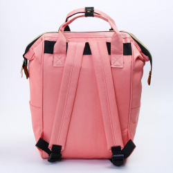 Рюкзак женский с термокарманом  термосумка портфель цвет розовый No brand 0996114