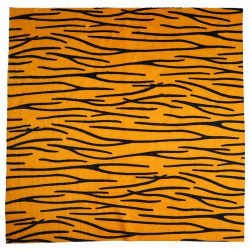Лоскут для рукоделия  53 × см мех тигровый яркий на трикотажной основе Страна Карнавалия 0902689