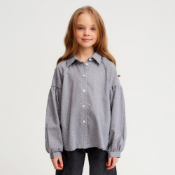 Рубашка MINAKU 0962446 детская MINAKU: Cotton collection цвет серый
