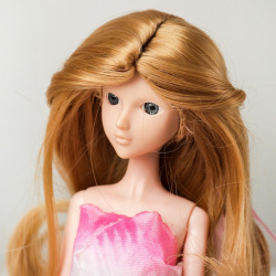Волосы для кукол No brand 0983805 «Волнистые с хвостиком»